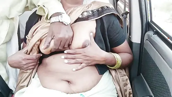 Indian call girl car sex Telugu dirty talks.