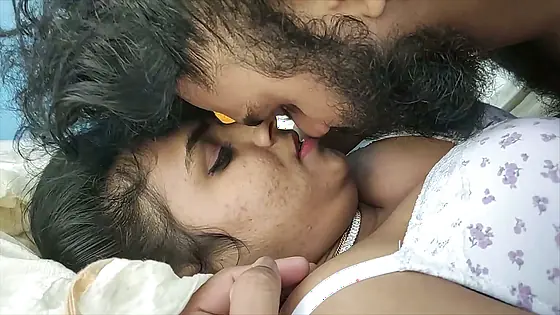 Passionate Kissing & Romance on First Night with Wife